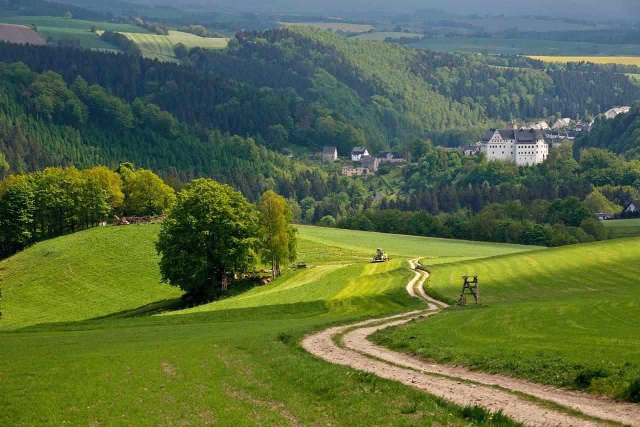 Landhotel Zum Hammer Tannenberg Exteriör bild